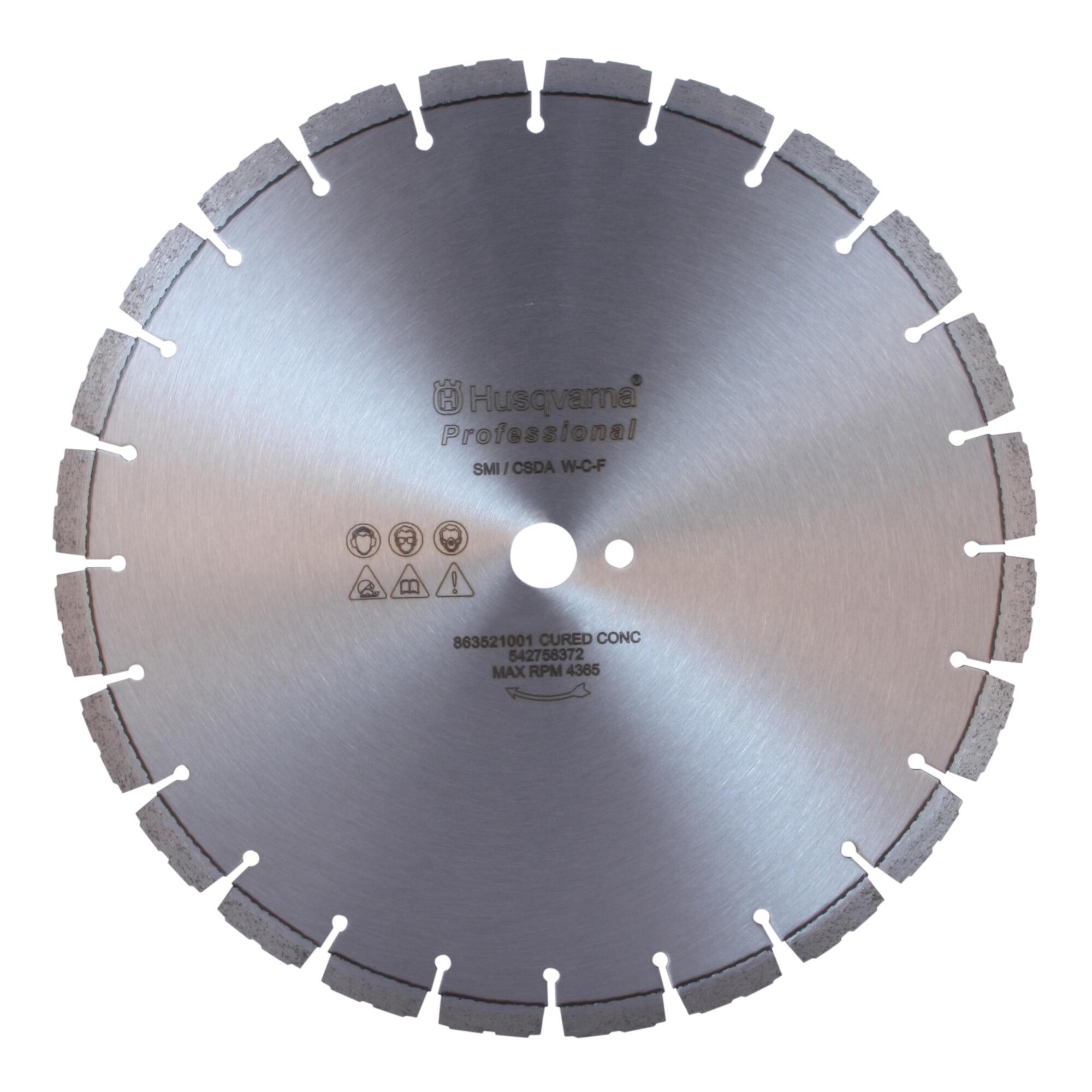 Husqvarna Diamond Blade - 20in. Diameter, .450in. Series, Model# 591469501